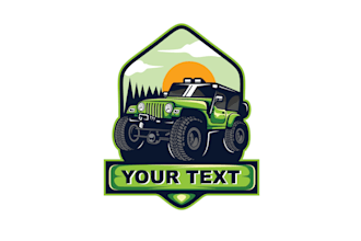 create creative and good looking jeep logo design