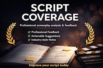 provide professional script feedback and screenplay analysis