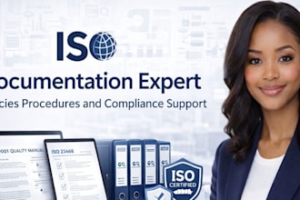 create audit ready iso policies procedures and compliance documents