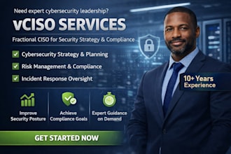 be your fractional vciso for compliance driven organizations