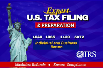 file US tax returns for individuals, llcs, 1040, 1065, 1120