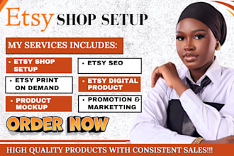 design etsy digital product for etsy shop setup, etsy digital products, etsy seo