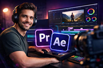 do professional vlog editing