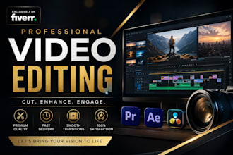 do professional vlog editing