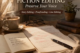 edit your short story and improve clarity while preserving your voice