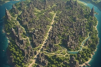 create your fantasy city map