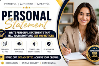 craft a winning personal statement for college admissions