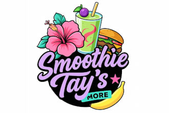 design a restaurant logo with unlimited revisions