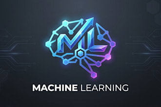 design a modern and professional machine learning logo