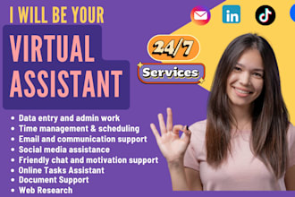 virtual personal assistant for time management and daily support