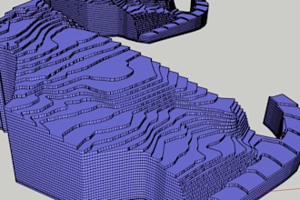 accurate 3d terrain model from survey and contour data