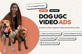 create authentic ugc pet content with real dogs