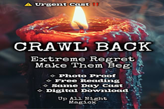 extreme regret spell guilt spell make them beg return to me ritual love spell