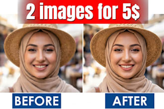 enhance, unblur, restore, sharpen, upscale low quality photos in photoshop