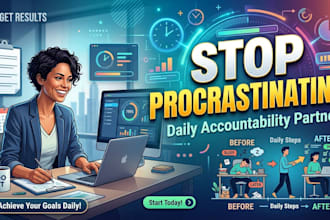 keep you consistent with daily accountability, tracking, and motivation