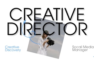 be your creative director social media director