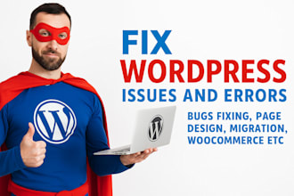 fix wordpress website errors fast
