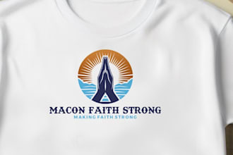 design a christian church religious ministry logo design