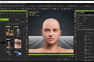 do 3d model rigging, facial rigging iclone vtuber vrchat mmd sfm mmd nsfw