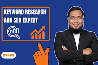be SEO keyword research and competitor research expert