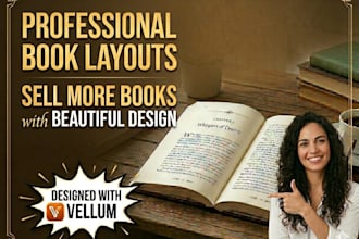 layout your book for all formats and your satisfaction is guaranteed