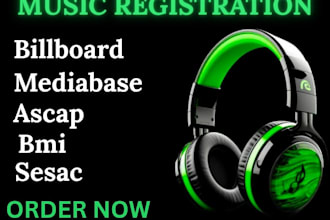 do music registration on ascap bmi sesac prs gema billboard mediabase