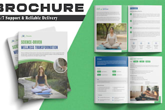 brochure design, product booklet, and catalog design