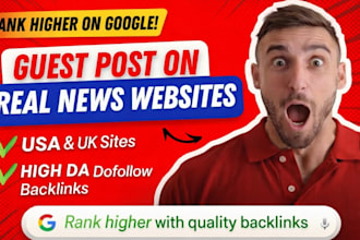 do guest post on top 5 big news websites of USA australia