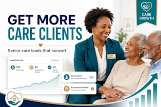 generate elderly care home care healthcare medicare senior care clients leads