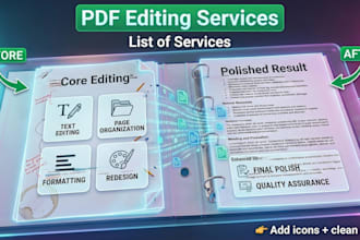 organize your PDF professionally