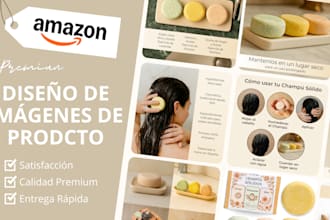 diseñaré imágenes profesionales e infografías de tus listados de amazon