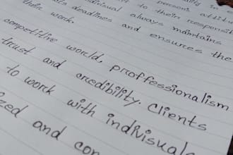 write your assignment by hand neatly for students
