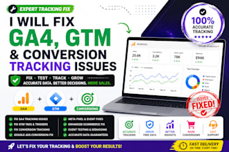 fix ga4, GTM, and conversion tracking issues