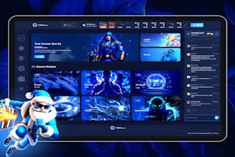 develop a crypto gaming website with real time features