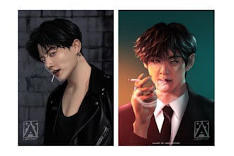 create illustration and fanart