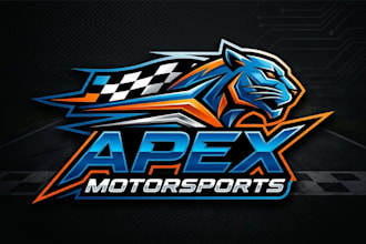design a bold and dynamic racing logo