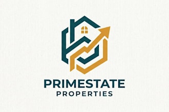 design a professional and modern property logo