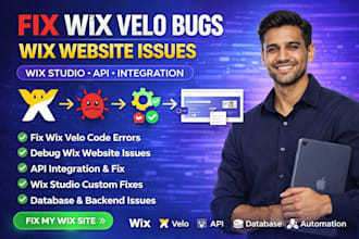 fix wix website issues wix velo code bugs wix studio wix velo api integration