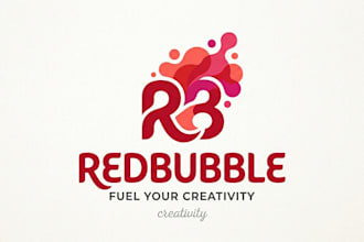 design a custom redbubble style logo for your brand
