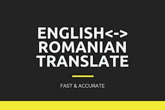 translate english to romanian and romanian to english