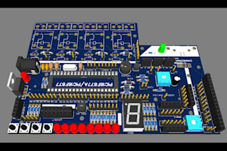design arduino and esp32 pcb for your iot project with schematic and gerber file