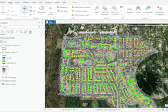 support gis, mapping and geospatial data analysis  and visualization projects