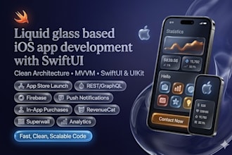 develop liquid glass ios 26 app with swiftui