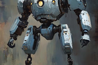 illustrate your mecha, robot and armored characters