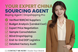 be your expert china sourcing buying agent, dropshipping partner
