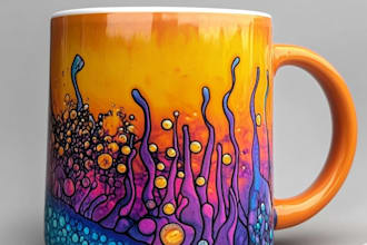 make brilliant mug, tumbler design