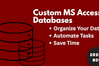 create custom microsoft access database solutions for your business