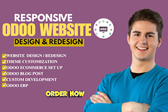 design odoo website, odoo ecommerce, odoo developer, business website