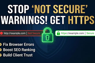 install SSL certificate and fix insecure connection errors