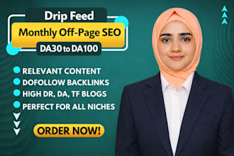 be your monthly white hat off page SEO expert
